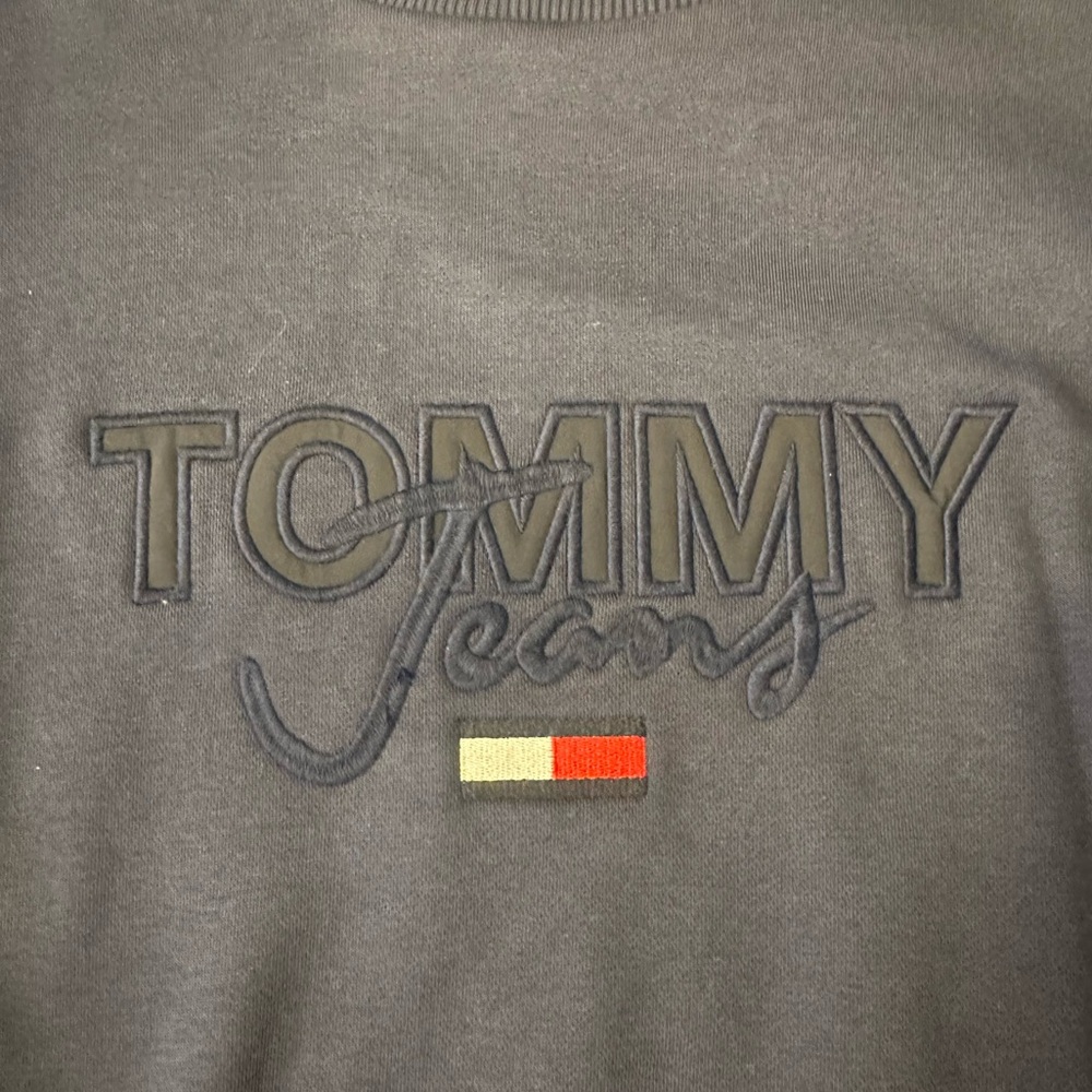 Tommy Hilfiger Navy Mockneck Crewneck